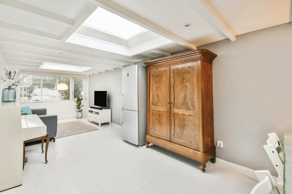 What are the essential considerations when installing a skylight in a kitchen roof?